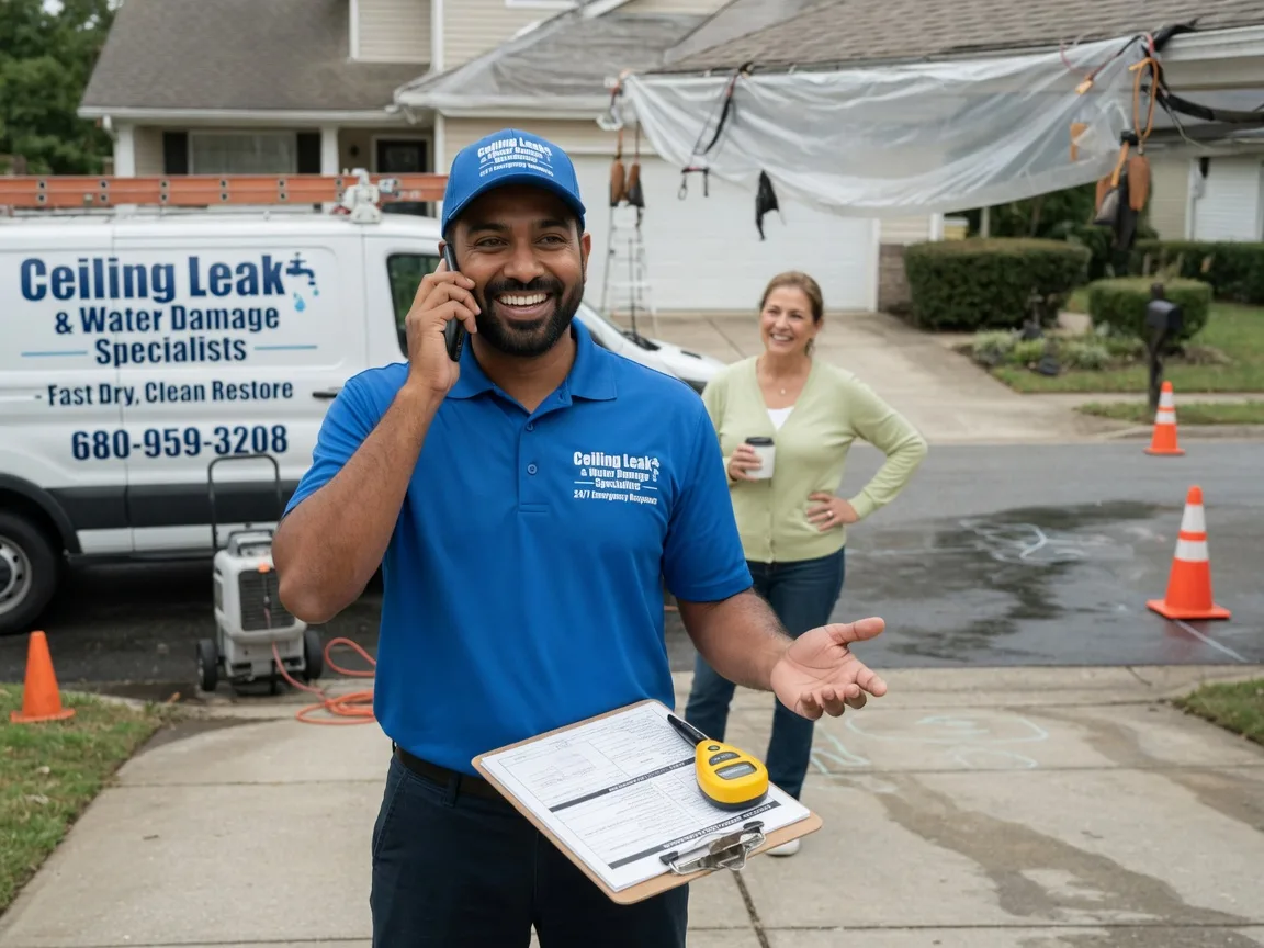 Ceiling Leak Cleanup La Villa, TX FAQs